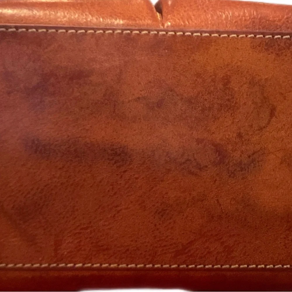 Brown Leather Shoulder Bag - Picture 4 of 7